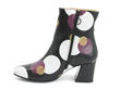Ester Large Polka Dot Leather Ankle Boot: Profile inside