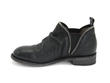 Evers Black Elastic Slip-On Leather Shoe: Profile inside