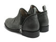 Evers Gris Elastic Slip-On Leather Shoe: Back