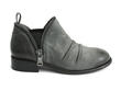 Evers Gris Elastic Slip-On Leather Shoe: Profile outside