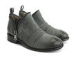 Evers Gris Elastic Slip-On Leather Shoe: Quarter view