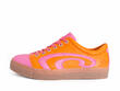 Fakie Orange/Rose Chaussure de sport lacée avec tourbillon: Profile outside