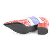 Felicity Red Floral Vintage-inspired mary jane: Sole