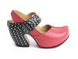 Find Petit fruit & pois PLATFORM MARY JANE HEEL: Profile outside