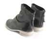 Foster Gris Slouchy flat ankle boot: Back