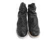 Foster Noir Slouchy flat ankle boot: Front
