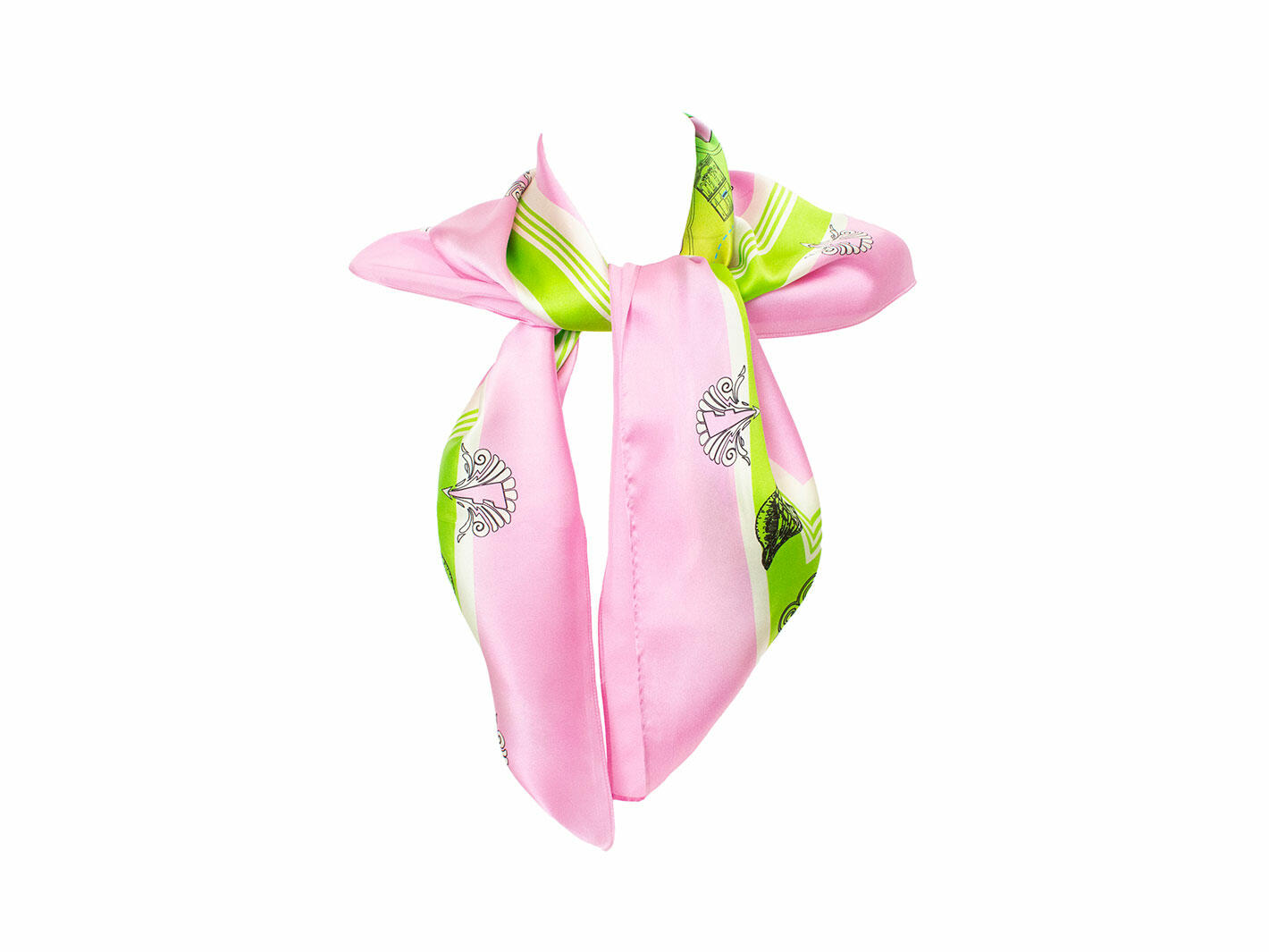 Foulard Truth Island Rose Grand foulard en soie