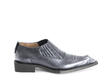 Garric: Men’s Grey Swordfish loafer: Profile outside