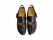 Generator Black Platform Slingback Heels: Front