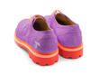 Gibson Swirl Orchid Lace-Up Derby Shoes: Back