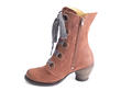 Gladstone Brown Mid-Calf Lace-Up Boots: Profile inside