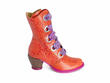 Gladstone Rust Mid-Calf Lace-Up Boots: Profile outside