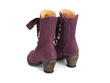 Gladstone Violet Botte mi-mollet à lacets: Back
