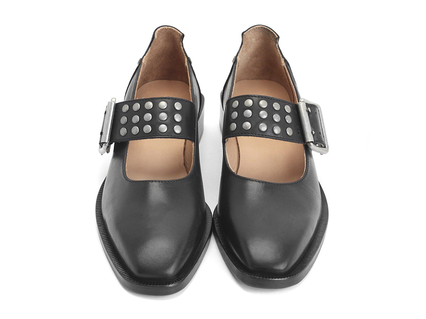 Glock Noir Charles IX à rivets: Front