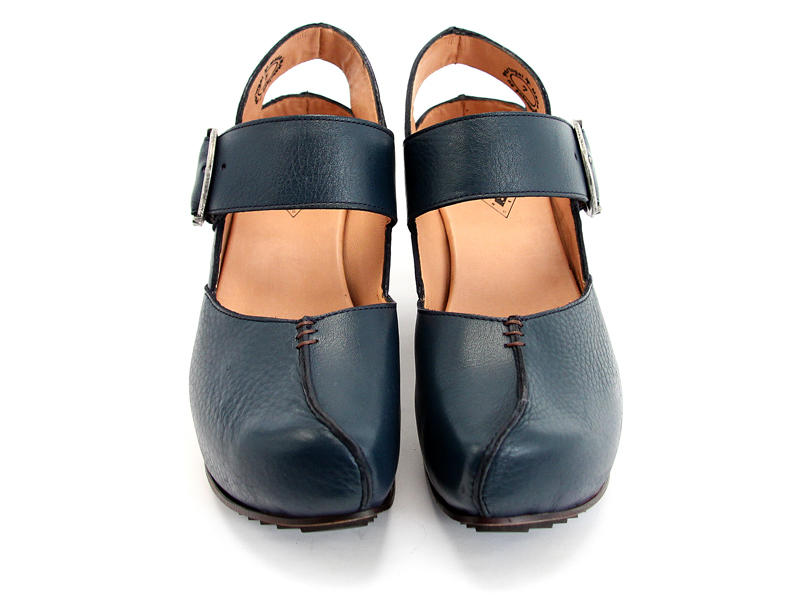 Guide Blue Platform Mary Jane Heels