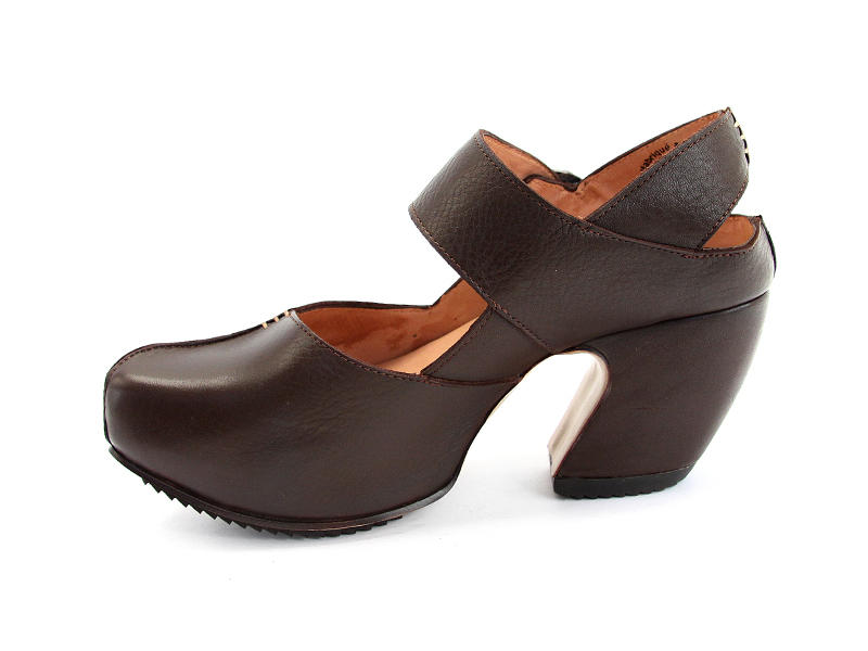 Guide Brown Platform Mary Jane Heels