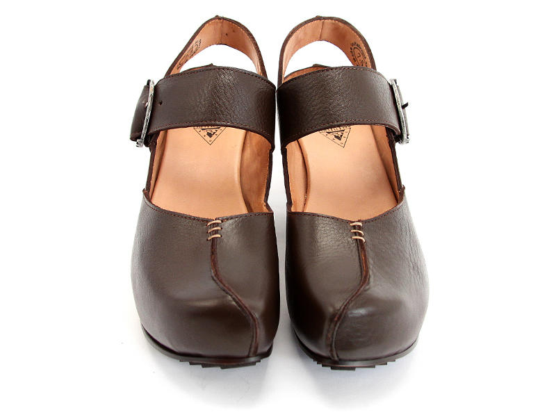 Guide Brown Platform Mary Jane Heels