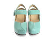 Guide Turquoise Talon plateforme à courroie: Front
