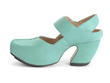 Guide Turquoise Talon plateforme à courroie: Profile inside