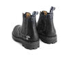 Guy Black Chelsea boot with zip: Back