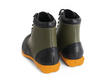 Halos Army Green Vegan Lace-Up Boots: Back