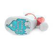 Hana Banana Split Blue/Pink Platform t-strap heel: Sole