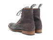 Hartford : Hommes Violet Flat Brogued Dress Boot: Back