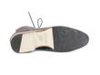 Hartford: Mens Violet Flat Brogued Dress Boot: Sole