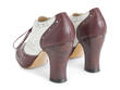 Heal Canada Brogued Lace-up Heel: Back