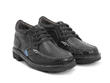 High Point Black Moccasin-stitched chukka: Quarter view