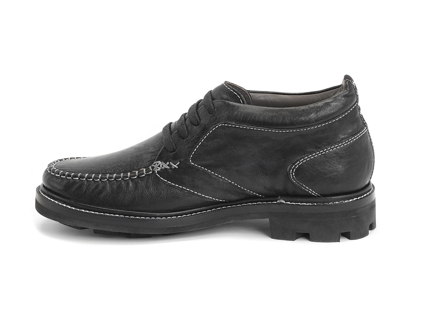 High Point Noir Chukka cousu-moccasin: Profile inside