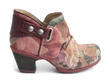 Holly Floral Snapped Ankle Bootie: Profile outside