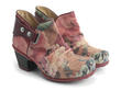 Holly Floral Snapped Ankle Bootie: Quarter view