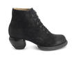Hornik Black Lace-up ankle boot: Profile outside