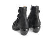Huysmans Black Strappy ankle boot: Back