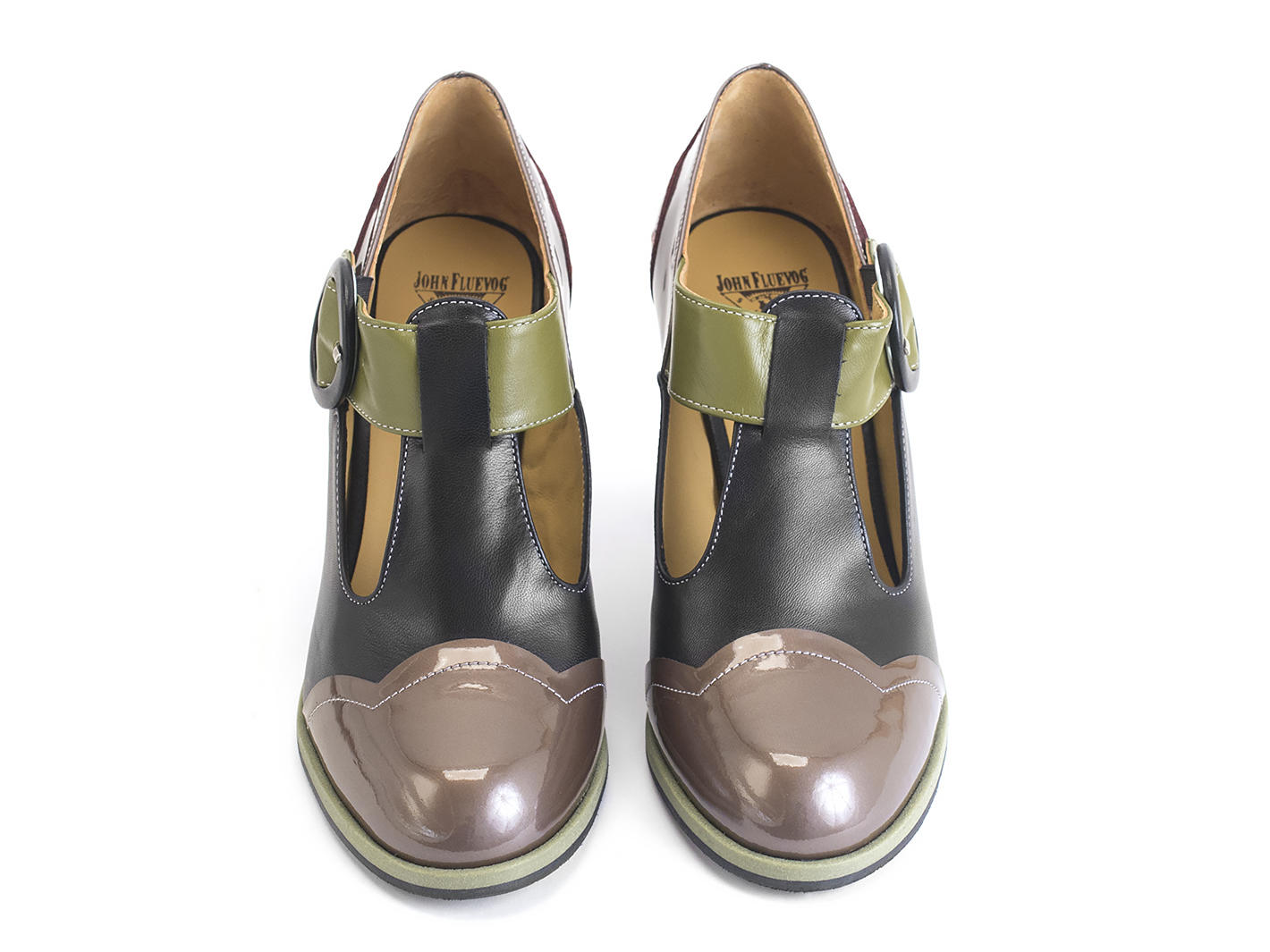 Ilona Raisin Talon salomé contrasté: Front
