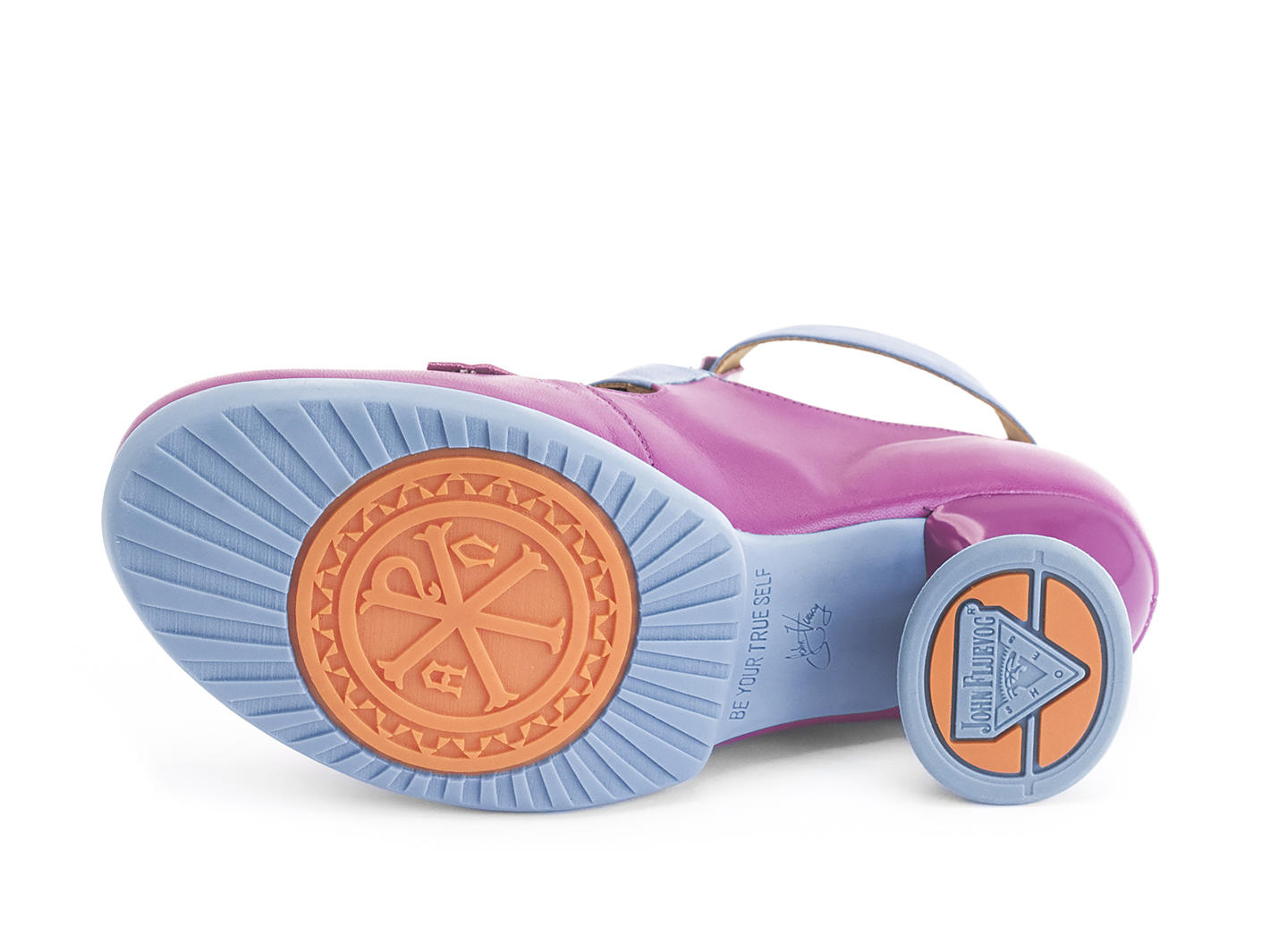 Individualist Violet Talon courroie cheville avec patte écossaise: Sole