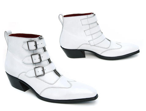 Jack Blanc Triple-Strap Boots