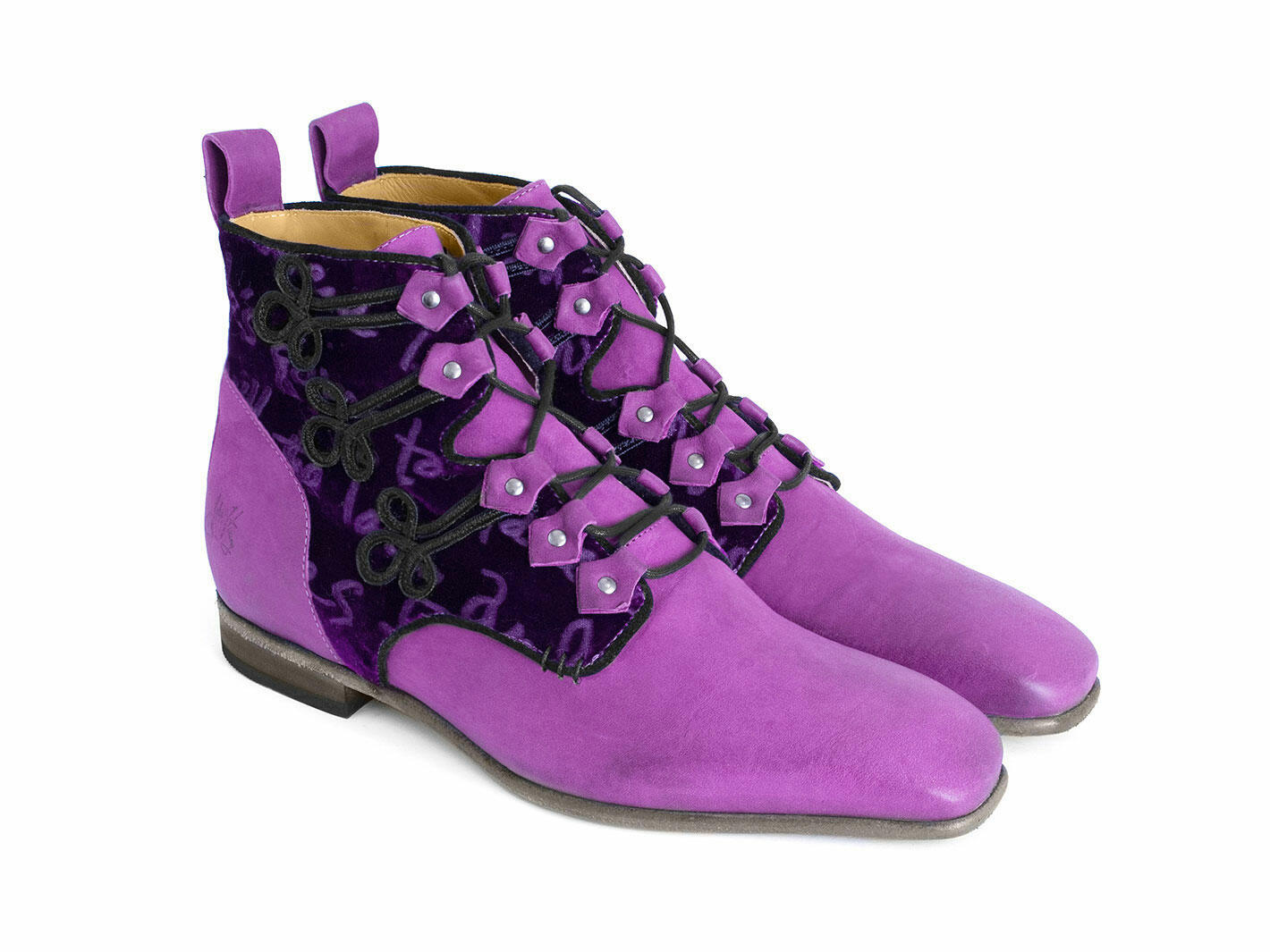 Jimi Purple Fluevog x Jimi Hendrix: Quarter view