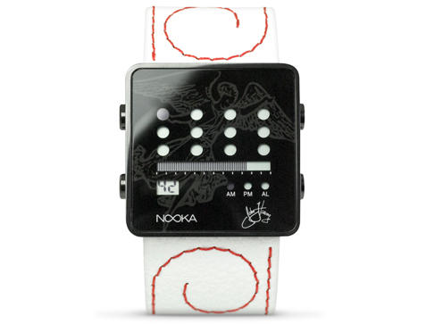 John Fluevog Special Edition NOOKA Watch White