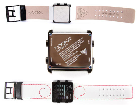 John Fluevog Special Edition NOOKA Watch White