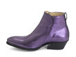 Joplin: Femme Violet Zip-Up Ankle Boots: Profile inside