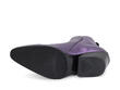 Joplin: Men’s Purple Zip-up ankle boot: Sole