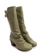 Kanawa Green Slouchy Leather Boot