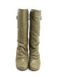 Kanawa Green Slouchy Leather Boot