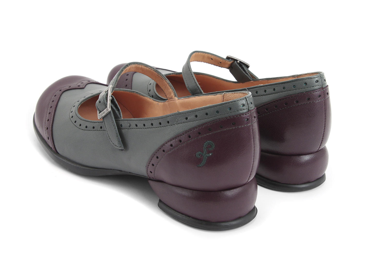Kathy Sarcelle & violet Low-Heeled Mary jane: Back