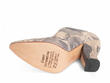 Kendra gris floral Bout Pointu Talon de Cuir: Sole