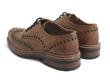 Kennedy Tan Brogued lace-up derby wingtip: Back