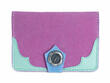 Kiki Wallet Pastel Multi Leather passport wallet