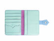 Kiki Wallet Pastel Multi Leather passport wallet